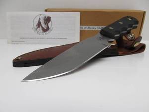 lot 110 image: Unused Knives of Alaska - Alaskan Bush Camp Fixed Blade Knife