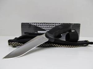 lot 113 image: Unused SOG Field Pup Fixed Blade Knife