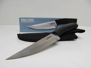 lot 117 image: Unused COLD STEEL Roach Belly Fixed Blade Knife