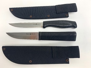 lot 88 image: Unused COLD STEEL Finn Bear & Finn Wolf Fixed Blade Knifes
