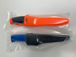 lot 92 image: 2 Unused Mora Sweden Fixed Blade Knives