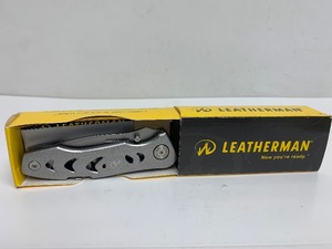 lot 99 image: Unused LEATHERMAN Locking Liner Knife wSerrated Blade