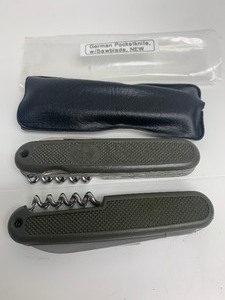 lot 145 image: 2 Unused German Folding Pocket Knives wSawblade