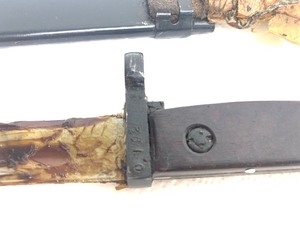lot 122 image: NOS Original Vintage North Korean AK-47 Bayonet
