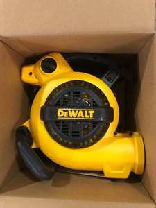 lot 6 image: DEWALT Portable Air MoverFloor Dryer Blower Fan  Customer Returns See Pictures