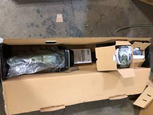 lot 21 image: Green Machine 62V Brushless 25in. Cordless Battery Push start Hedge Trimmer with Rotating Handle and 2.5 Ah Batter and Rapid Charger Customer Returns See Pictures