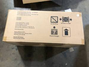 lot 24 image: Husky Ready-to-Assemble 24-Gauge Steel Wall Mounted Garage Cabinet in Red (28 in. W x 29 in. H x 12 in. D)   Customer Returns See Pictures