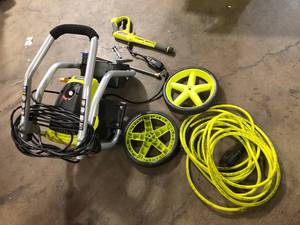 lot 49 image: RYOBI 3000 PSI 1.1 GPM Cold Water Electric Pressure Washer   Customer Returns See Pictures