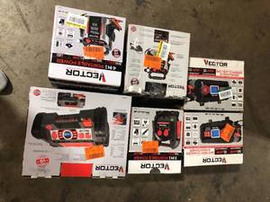 lot 13 image: Lot of Assorted  Vector Power Stations Various Sizes and Conditions Customer Returns See Pictures