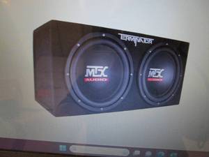 MTX Terminator 1200-Watt Dual Subwo...