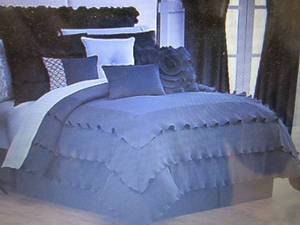 California King Black Comforter ope...