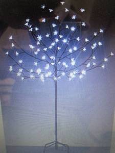 Lit Cherry Tree- out of box, no bas...