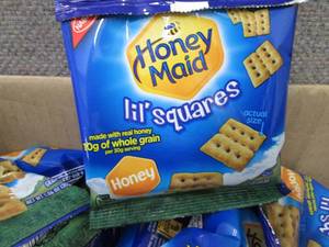Case of 72- 1.06 oz Pks Honey Maid ...