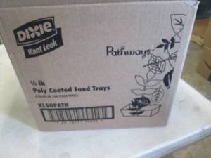 Case of Dixie 12 lb Coated Food Tr...