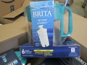 6 Brita Water Filter Pitchers for T...