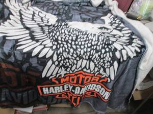 Harley Davidson Plush Throw 60x50 i...