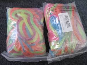 2- 100pc Stretchy Glow Sensory Worm...