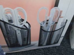 2pc Mesh Desk Organizer...