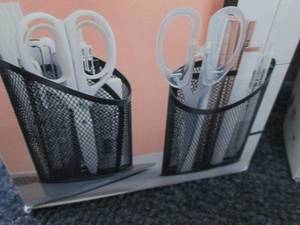 2pc Mesh Desk Organizer...