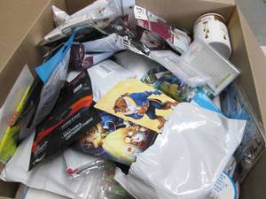 Box of Assorted Small Overstock Ite...