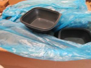Box of Sabert 24 oz Food Containers...