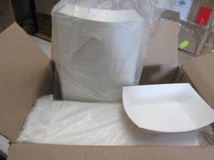 Case of 1000 Monogram 2 lb Food Tra...