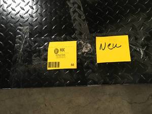 lot 50 image: Husky 61.86 in. Matte Black Aluminum Low Profile Mid-Size Crossbed Truck Tool Box Customer Returns See Pictures