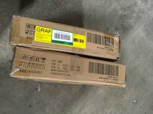 lot 22 image: Outsunny Replacement Mesh Mosquito Netting Screen Walls for 10 ft. x 13 ft. Patio Gazebo, 4-Panel Sidewalls with Zippers  Customer Returns See Pictures