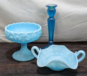 Blue Glassware