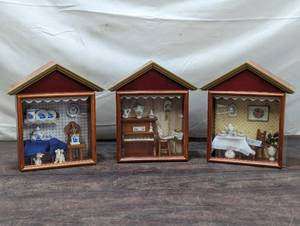 Three Reuter Porzellan Dioramas