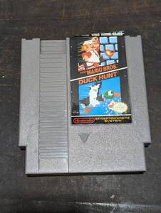 Super Mario Bros  Duck Hunt Original NES Game Cartridge