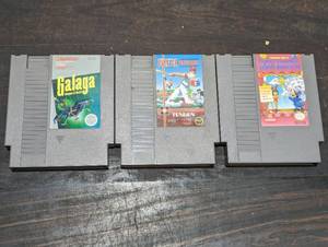 Three Original NES ROMs