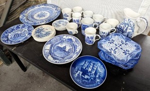 Collection Of Misc. Blue China