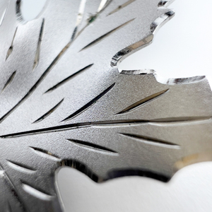 Canadian Maple Leaf Sterling Silver Brooch.