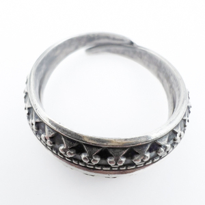 David Andersen (Norway) Viking Saga Collection Sterling Silver Ring. Adjustable