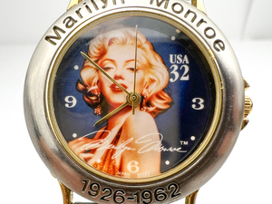 Effectron Corp USPS 1995 Commemorative Marilyn Monroe Quartz Analog watch. New Battery Installed
