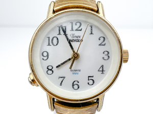 Timex Indiglo Light-Up yellow stainless steel and base metal Quartz watch. New Battery Installed
