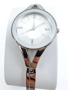 Laura Scott NEW IN BOXwhite stainless steel and base metal Quartz watch. New Battery Installed
