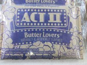 (B-1) 18 Packs Act II Butter Lovers...