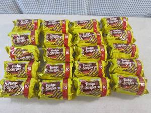 (B-1) 20 King Size 10pc Fudge Strip...