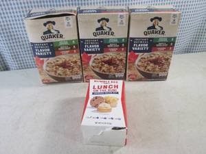 (B-4) 3 Boxes Instant Oatmeal Varie...