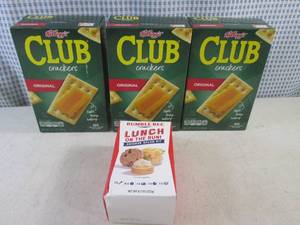 (B-1) 3 Boxes Club Crackers Origina...