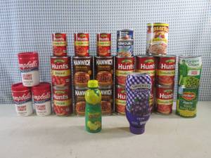 (B-1) Assorted Can Goods Etc - Mix ...