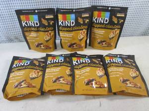 (B-2) 7 Bags Kind Dark Chocolate Al...