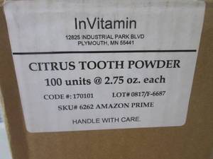 (BS) Case of 100 Citrus InVitamin N...