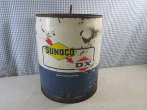 (EC1) Vintage Sunoco DX 5 Gallon Oi...
