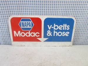 (EC1) Napa Modac Metal Sign 13 12...