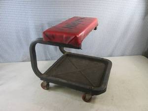 (RM1) Larin Rolling Shop Stool with...