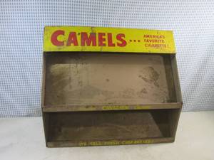 (EW2) Vintage Metal Camels Cigarett...