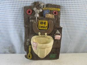 (CNTR) Vintage Very Rare 3D Toilet ...